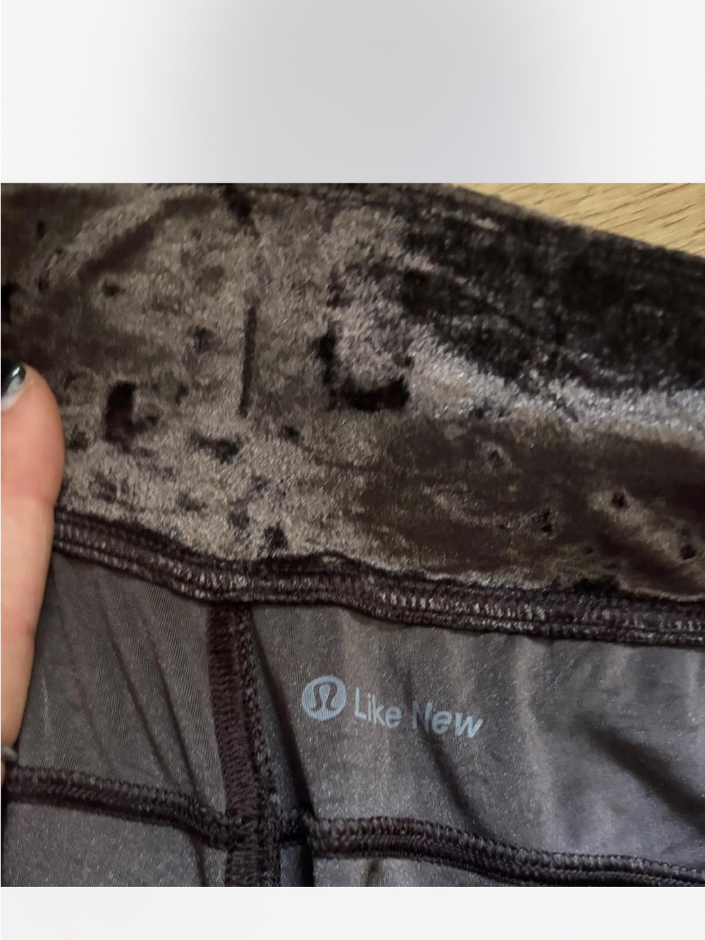lululemon athletica Black Fleece-Lined Leggings